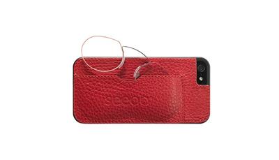 Seeoo Light + Cover iPhone 5/5S/SE<br/>red
